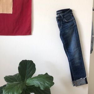 Citizens of Humanity “Racer” skinny crop